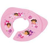 Nickelodeon Dora the Explorer Traveling / Folding Potty Seat Bubbles