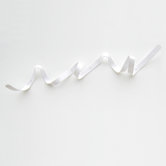 Ribbon Coat Rack in Matt White