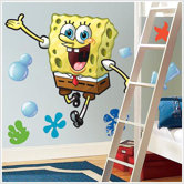 Nickelodeon SpongeBob SquarePants Giant Peel and Stick Wall Decal