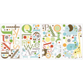 Studio Designs Animal Alphabet Peel and Stick Wall Decal