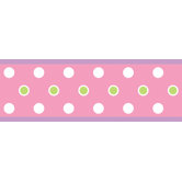 Studio Designs Dot Wall Border in Pink