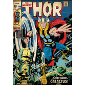 Thor Peel and Stick Comic Book Cover Wall Decal