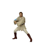 Star Wars Episodes 1 - 3 - ObiWan Peel and Stick Giant Wall Decal