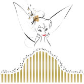 Disney Fairies Tinkerbell Headboard Peel and Stick Giant Wall Decal