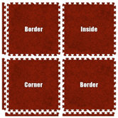 SoftCarpets Set in Red