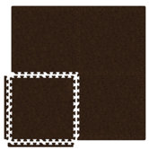 Economy SoftCarpets Set in Brown