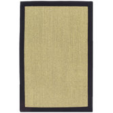 Pampas Basket Black Rug