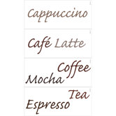 Caf&eacute;, Espresso Wall Art