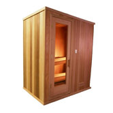 4' x 6' x 7' Prebuilt Sauna