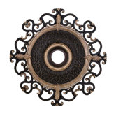 Napoli 38" Ceiling Medallion in Sterling Walnut