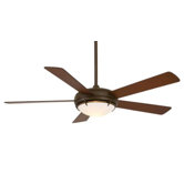 54" Como 5 Blade Contemporary Ceiling Fan