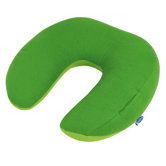 Nackenrolle klein aus Baumwolle in Limette