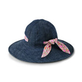 Kids' Denim Floppy Hat