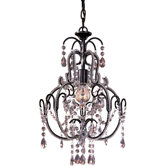 1 Light Mini Chandelier