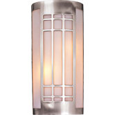 Wall Sconce with Etched Opal Glass - Energy Star