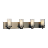 Harvard Court  Vanity Light in Bronze