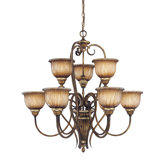 Raffine 9 Light Chandelier