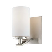 Inoui One Light Bath Vanity in Brushed Nickel