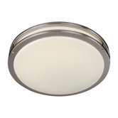 1 Light Round Flush Mount