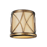 Aston Court Cage Shade in Gold