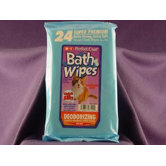 Perfect Coat Deodorizing Bath Wipes (24 pieces)