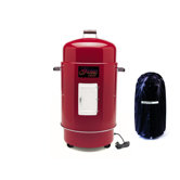 Gourmet Electric Smoker & Grill with Vinyl Cover