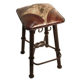 Western Iron Barstool