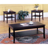 3 Piece Coffee Table Set