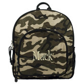 Doodlebugz Crayola Backpack in Green Camouflage
