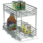 Glidez 11.5" Two Tier Sliding Organizer KD
