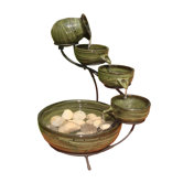 Solar Water Features Ceramic Fountain