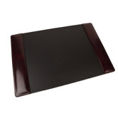 Old Leather Home Desk Pad in Dark Brown
