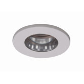 Low Voltage Flat Glass Shower Light in White