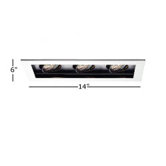 Low Voltage Recessed Downlight with Multi Spot Trim for MT316H