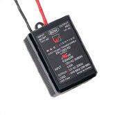 60W 12V Class II Remoted Electronic Transformer in Black