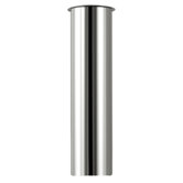 1.5" X 12" Chrome Kitchen Sink Flanged Tailpiece