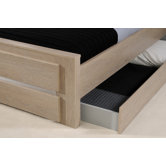 Shadow Underbed Drawer in Ash Oak