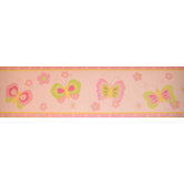 Butterfly Garden Wall Border