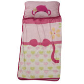 Nap Mat Pink Monkey
