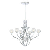 Curvy 6 Light Chandelier
