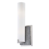 Lava Tube Two Light Wall Sconce in Brushed Nickel