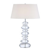 One Light Table Lamp in Chrome