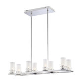 Rings 8 Light Kitchen Island Pendant