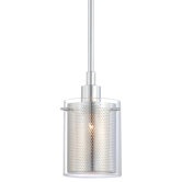 Grid II 1 Light Mini Pendant