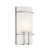 Wall Sconce in Brushed Nickel