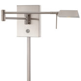 1 Light LED Swing Arm Wall Lamp