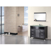 Waterfall Cascade Single Sink Vanity Set