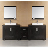 Washington 96" Modern Bathroom Vanity