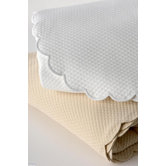 Ivone Scalloped Coverlet Collection