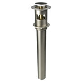 10.25" Soft Touch Pop Up Bathroom Sink Drain